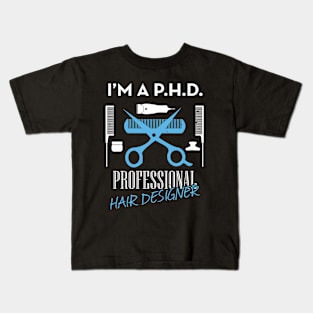 Hairdresser Meme Doctor Hairstylist Gift Kids T-Shirt